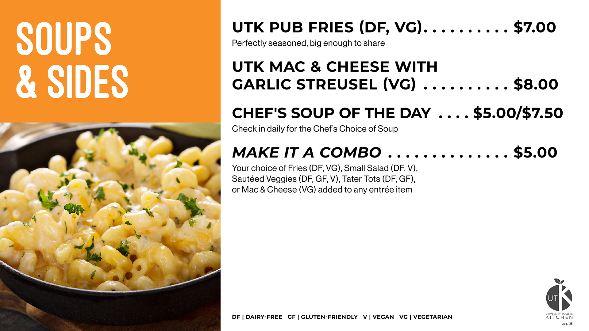 UTK Soups and Sides